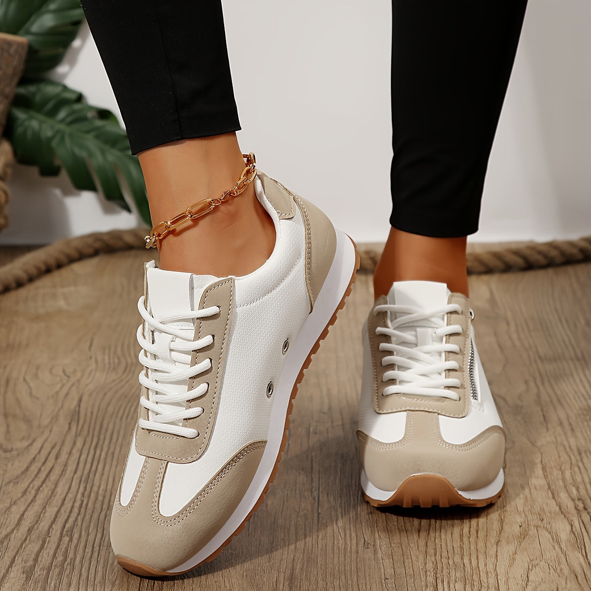 Baskets À Lacets Femme – Confort, Soutien Et Style Moderne
