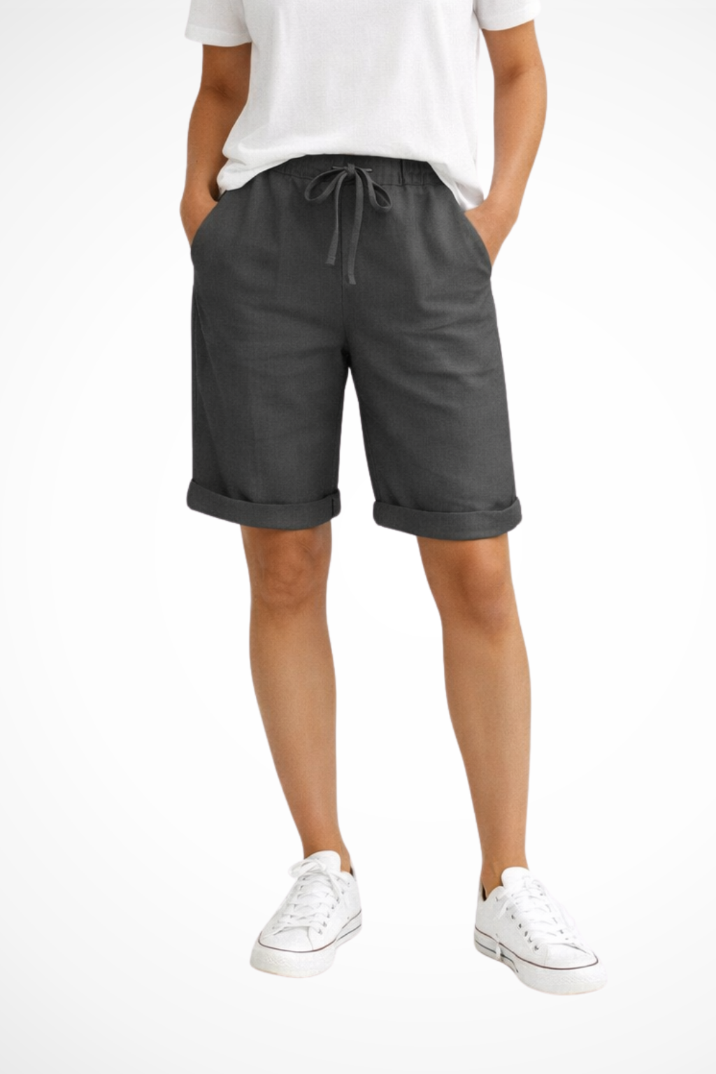 Pantalone Capri dal taglio casual da donna – Leggero e confortevole, ideale per tutti i giorni