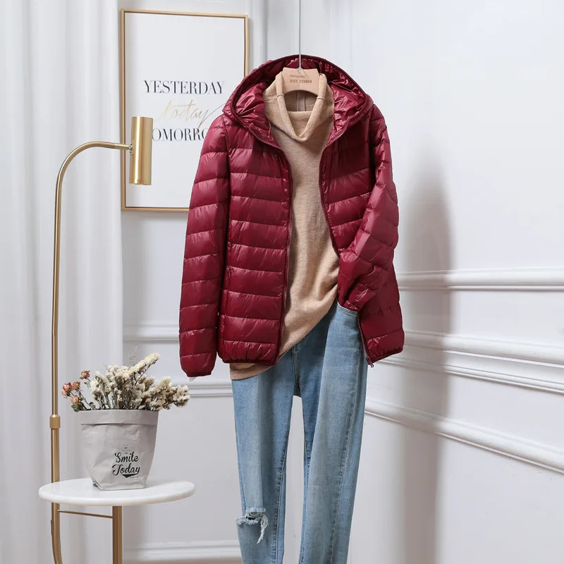 Veste Matelassée pour Femme - Légère avec Capuche