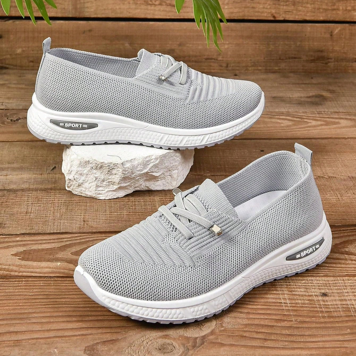 Women's Slip-On Baskets with Wide Toe - Flexible and Comfortable
