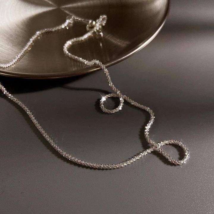 Parure de Colliers en Argent de Luxe