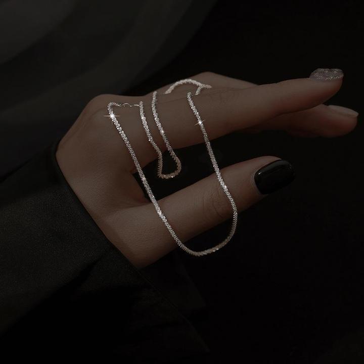 Parure de Colliers en Argent de Luxe