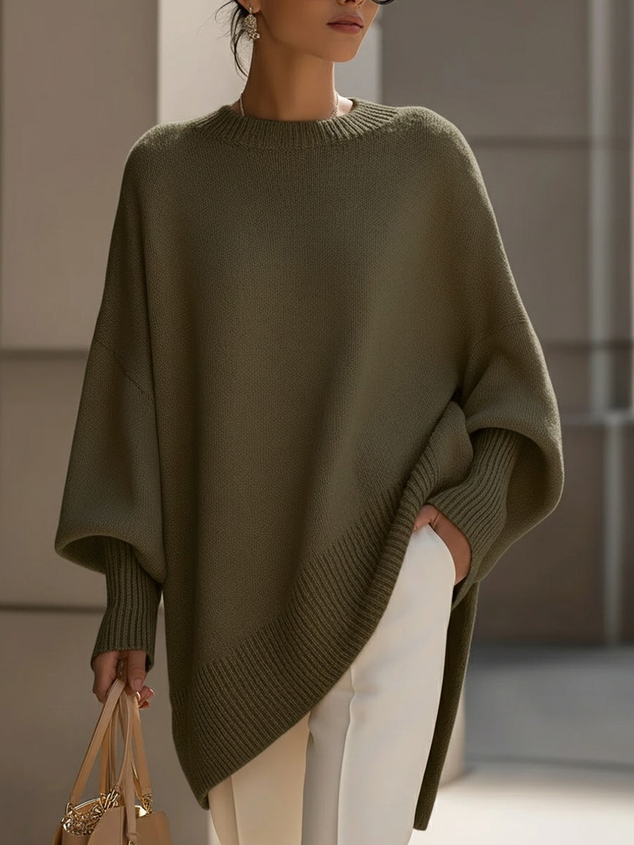Oversized Poncho Effortless Elegance for Woman