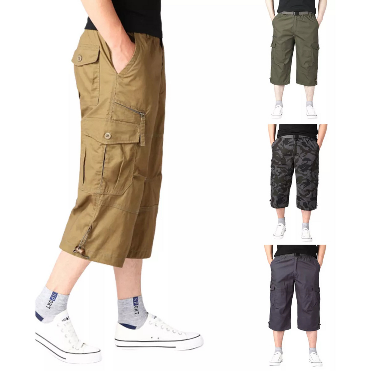 Short Homme | Léger et Fonctionnel avec Poches