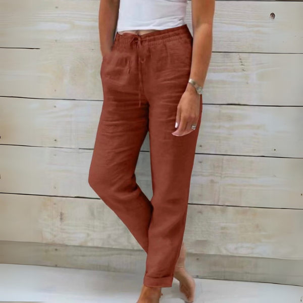 Pantalon d’été décontracté élégant femmes – léger, respirant, confortable
