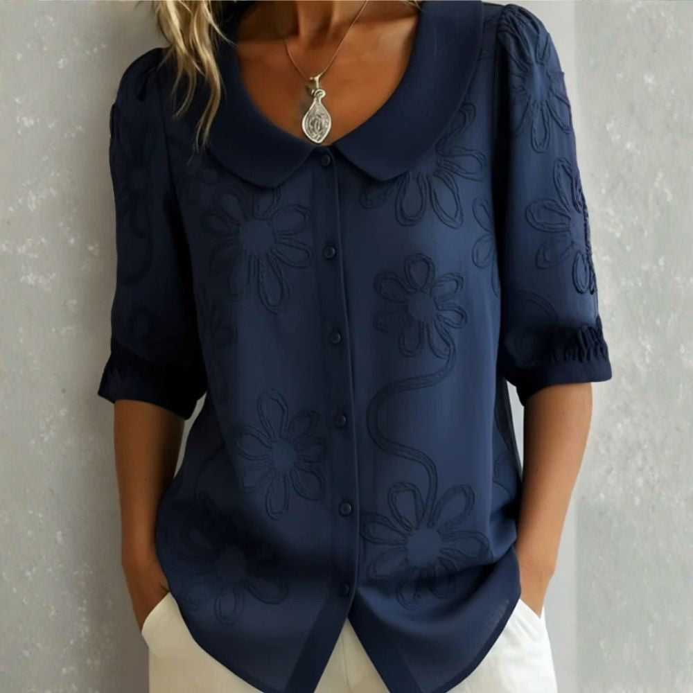 Elegant, Lightweight, and Flowing Women's Blouse - Refined for Everyday Wear