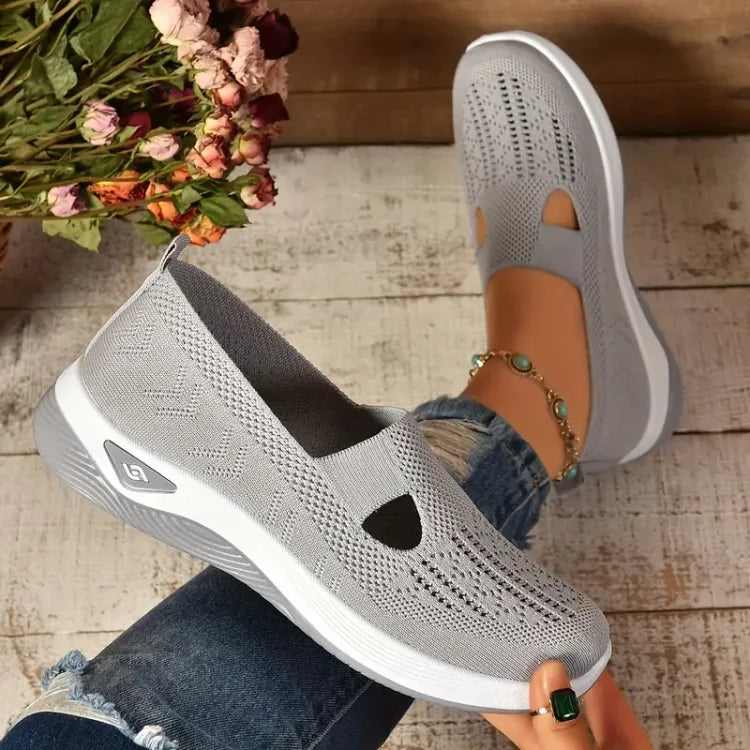 Chaussures confort femme slip-on – Respirantes avec semelle légère pour tous les jours