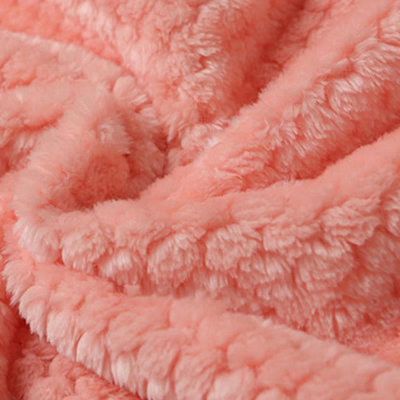 Peignoir Chaud en Molleton Épais Confort Unisexe – Robe de Chambre Douce et Moelleuse avec Ceinture et Poches, Pyjama d’Hiver pour Hommes et Femmes