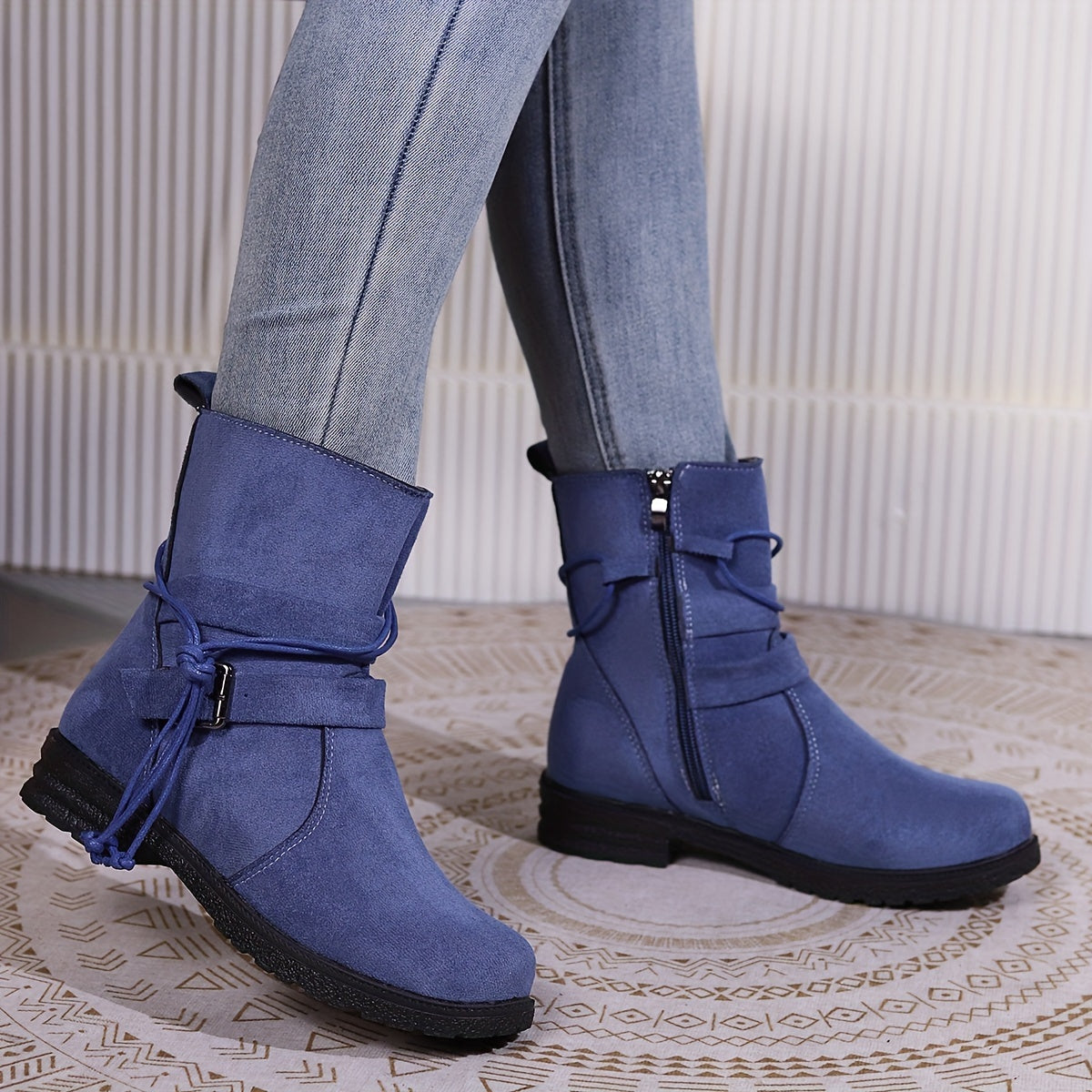 Bottes pour femmes en cuir confortables