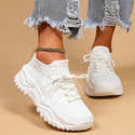 Chaussures De Sport Femme Légères Et Respirantes - Tige En Maille, Semelle EVA Antidérapante - Pour Fitness, Marche, Quotidien - 8