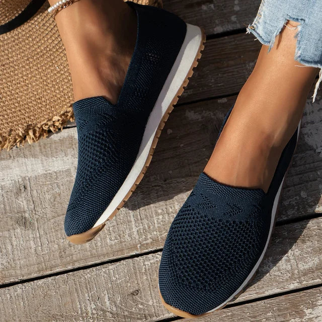 Mocassins en maille confort pour femmes