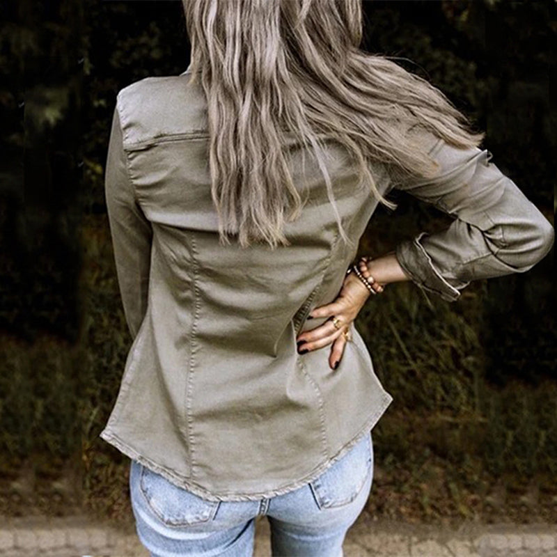 Veste En Jean Femme – Style Intemporel Et Confort Au Quotidien