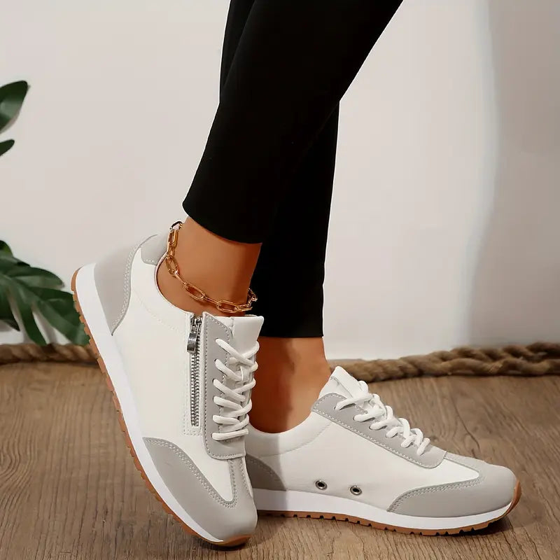 Baskets À Lacets Femme – Confort, Soutien Et Style Moderne