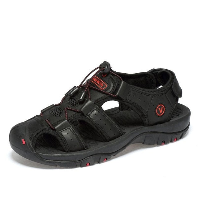Sandales en cuir | Sandales confortables et élégantes pour homme