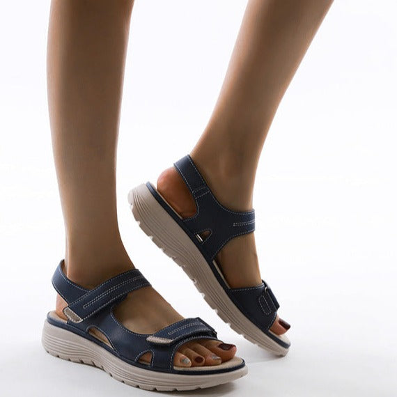 Sandales Confort pour Femmes avec Brides Ajustables
