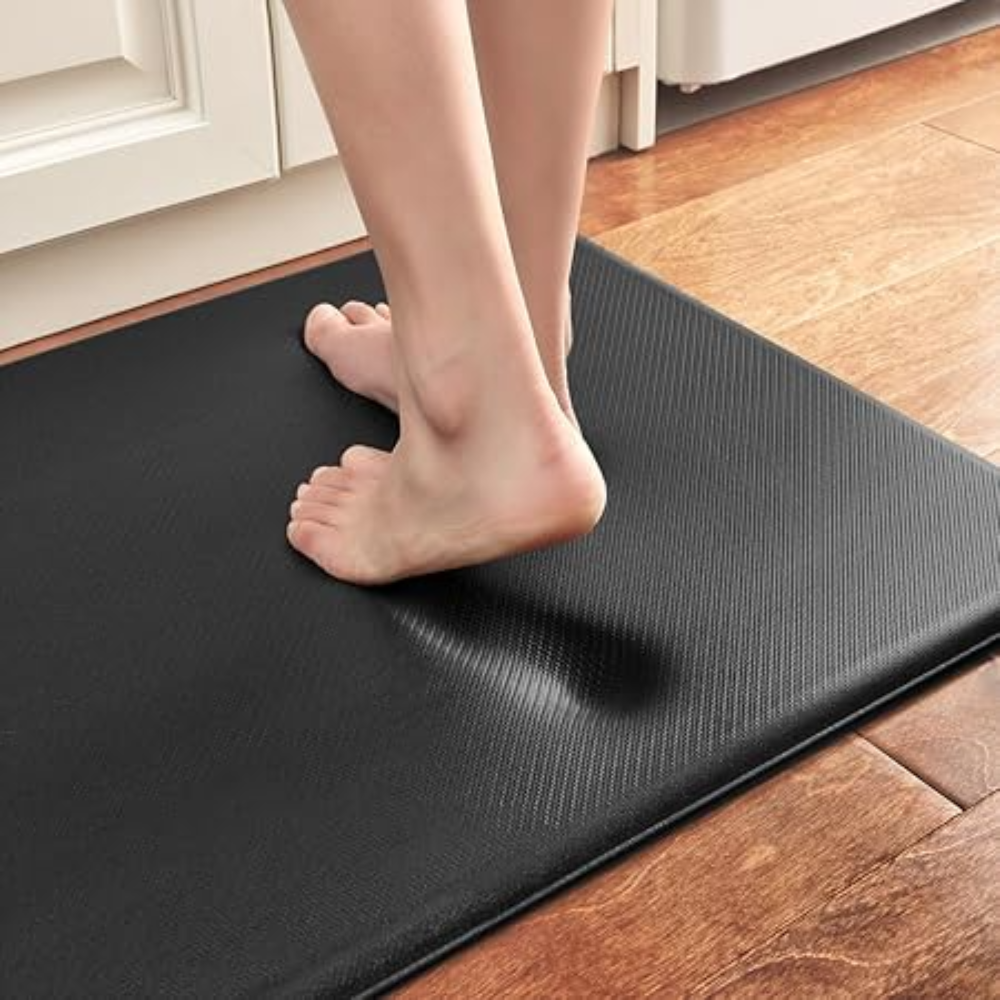 Tapis de Cuisine Anti-Fatigue Ergonomique Antidérapant – Confort Optimal 45x75 cm en Mousse Haute Densité