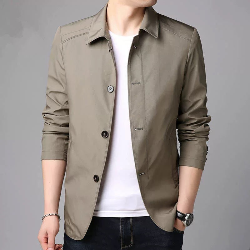 Veste – Col superposé moderne et superposition légère