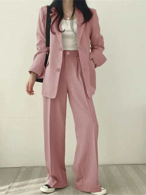 Tailleur Femme Deux Pièces | Tailleur Pantalon Femme | Ensemble Femme Deux Pièces