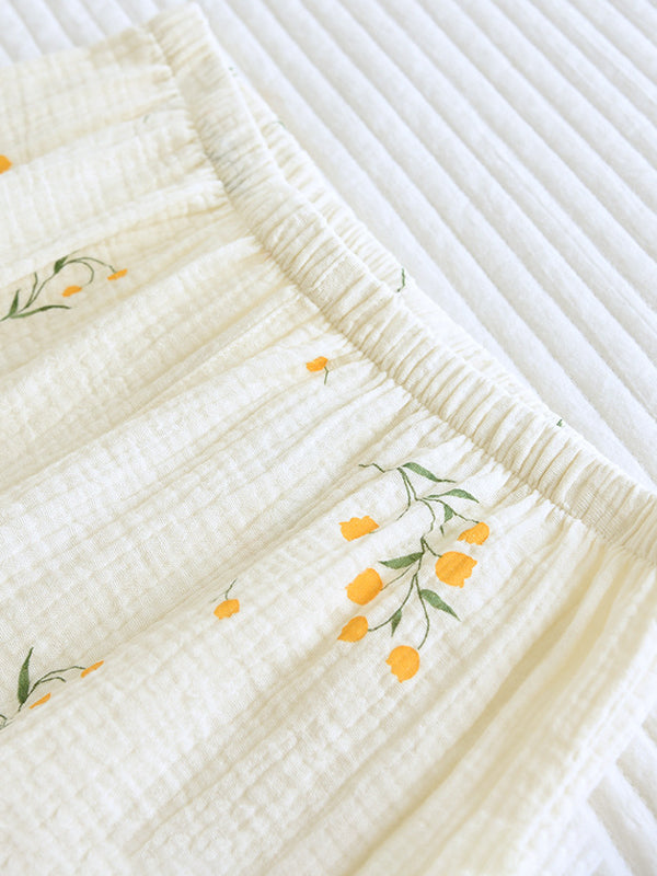 Femmes Pyjama Élégant en Coton