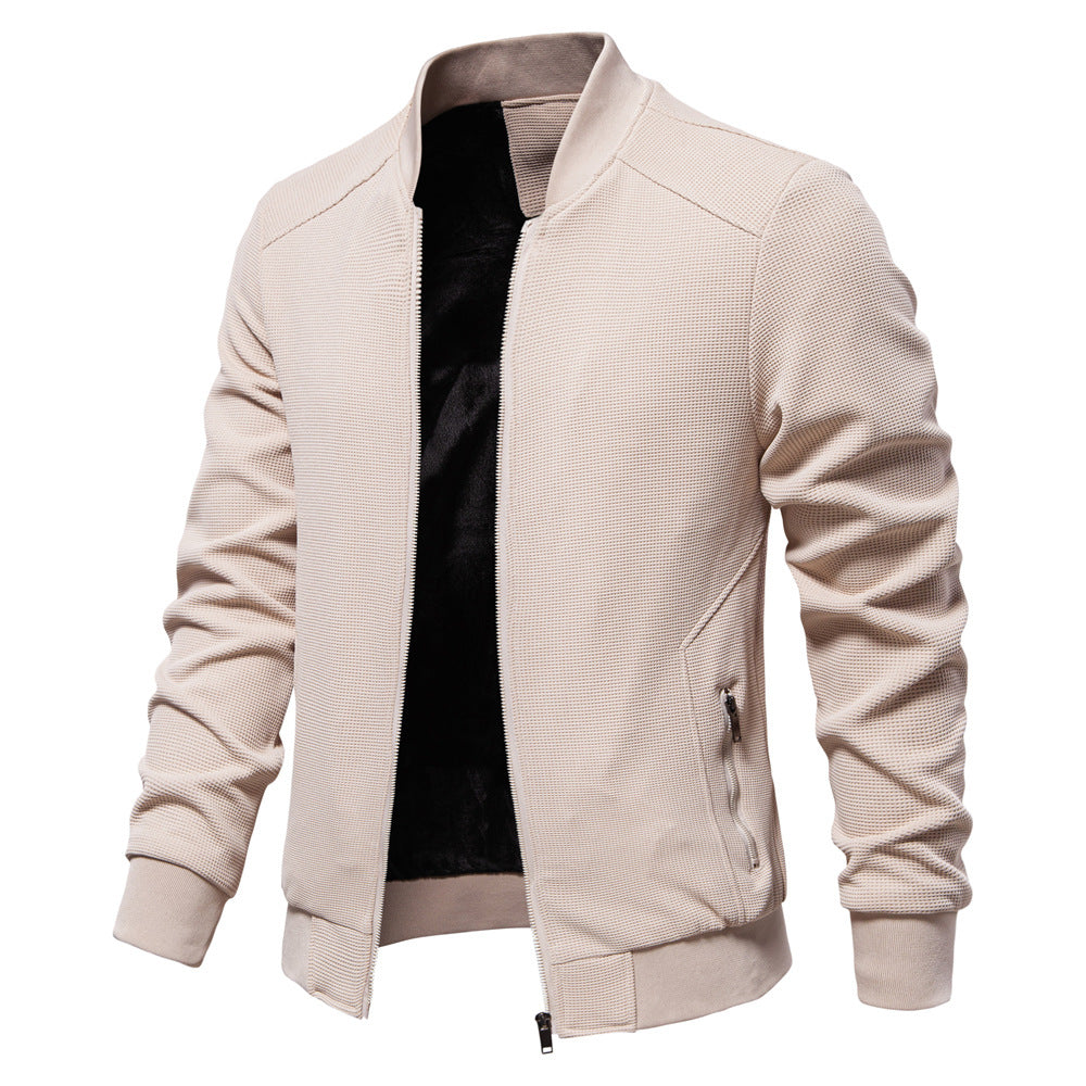 Veste Zippée Homme Automne & Hiver – Chaleur, Style Et Protection Quotidienne