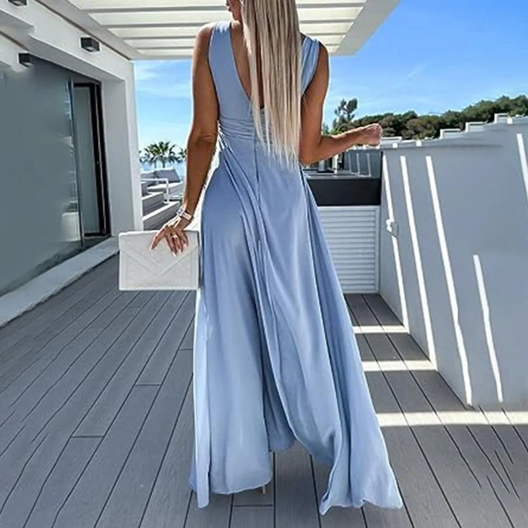 Combinaison en Jean Tendance et Confortable pour Femme avec Taille Cintrée