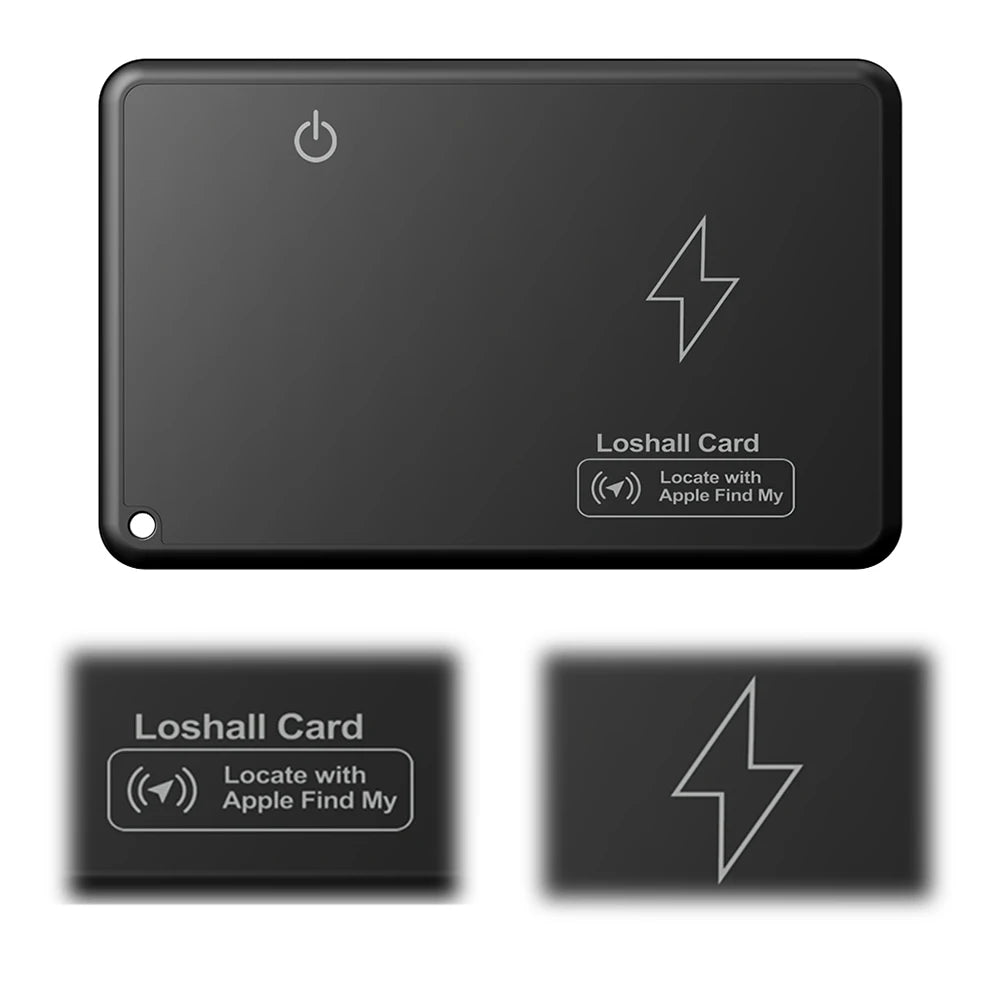 Carte Traceur de Portefeuille à Chargement Sans Fil – Localisateur GPS pour iPhone Apple