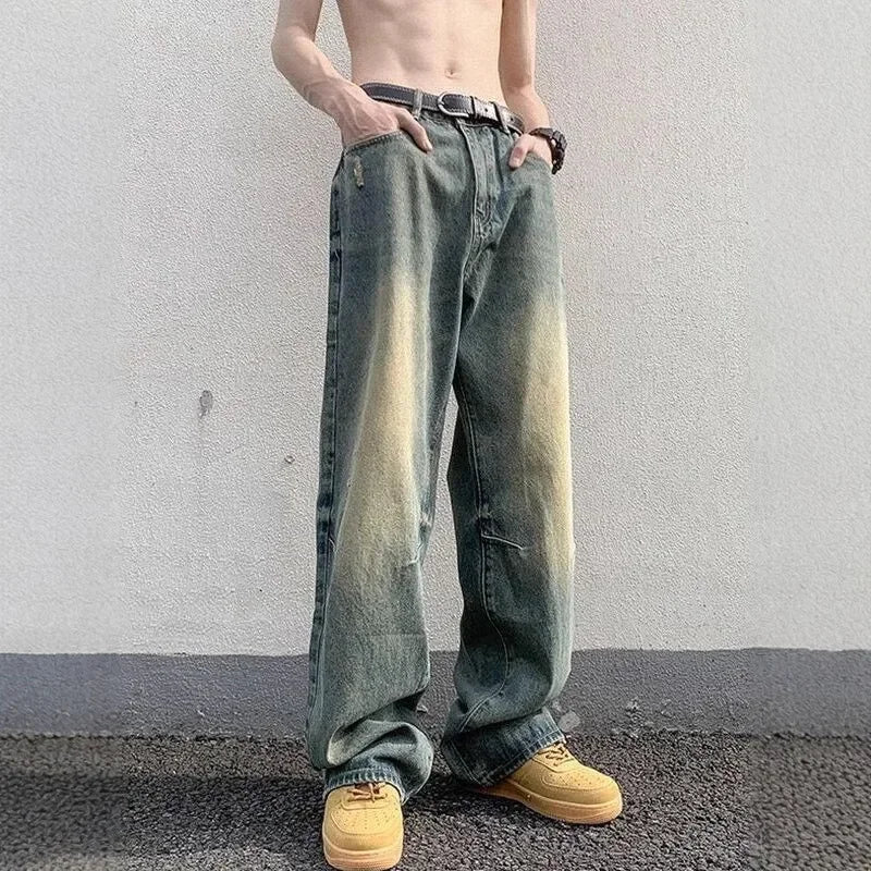 Jeans baggy longs pour hommes | Style vestimentaire de rue