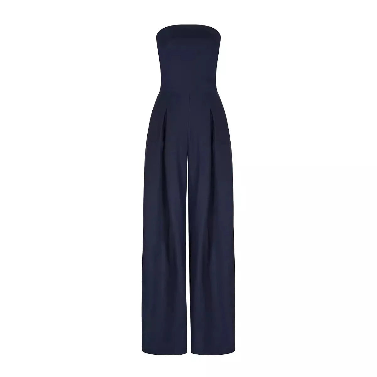 Combinaison élégante sans bretelles femme – Confortable, stylée, légère, ajustée pour cocktail et soirée