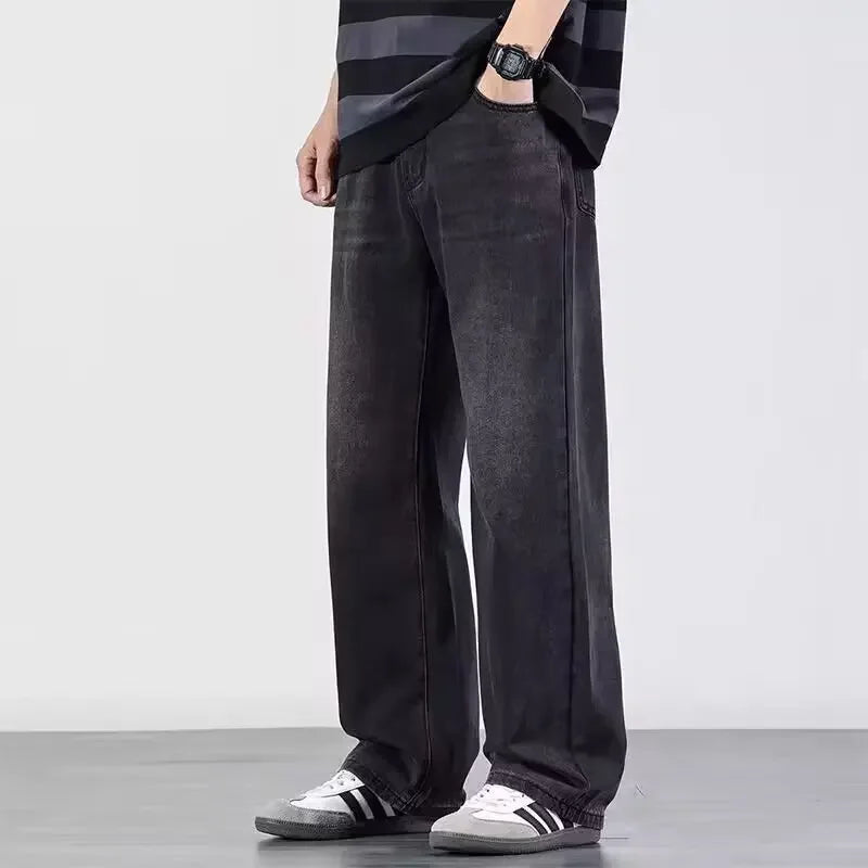 Jeans baggy rétro pour hommes | Décontracté