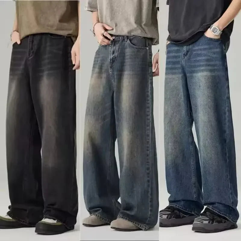 Jeans baggy rétro pour hommes | Décontracté