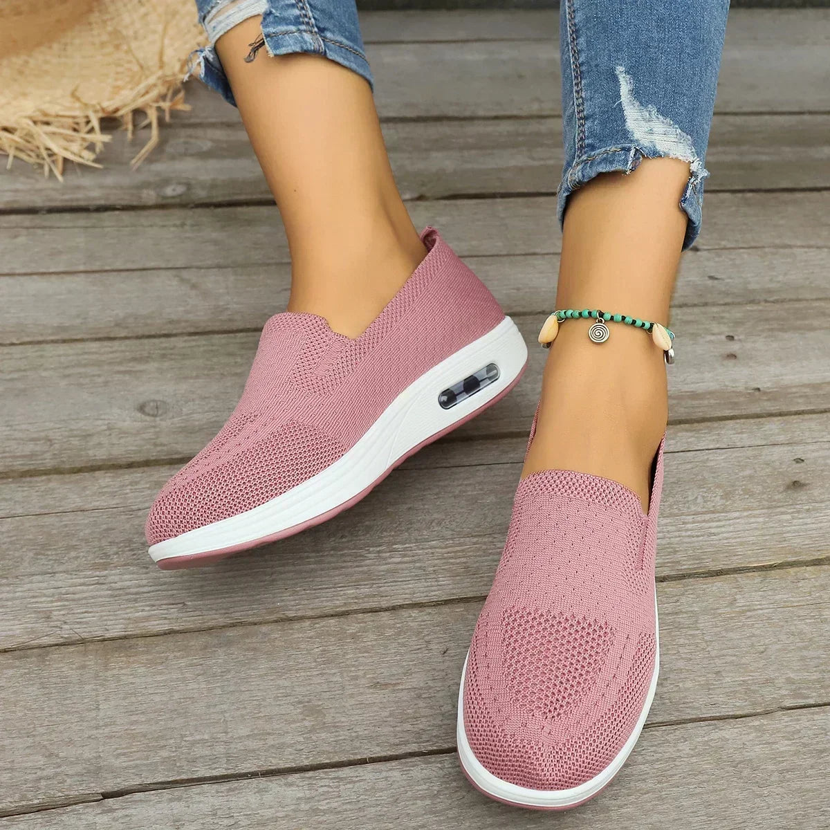 Chaussures de marche à enfiler pour femmes soutien au quotidien