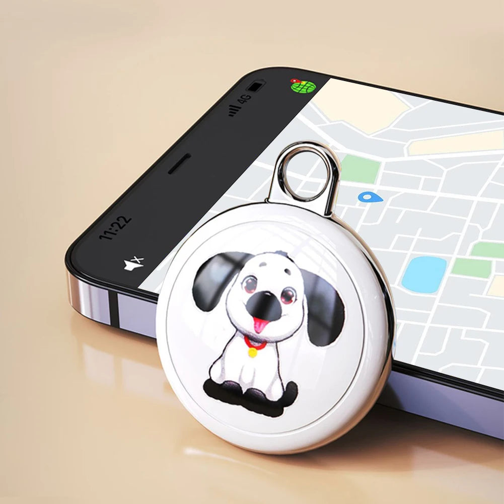 Mini Traceur GPS Étanche pour Chats Chiens – Suivi Intelligent Longue Distance Collier Compatible iOS Android