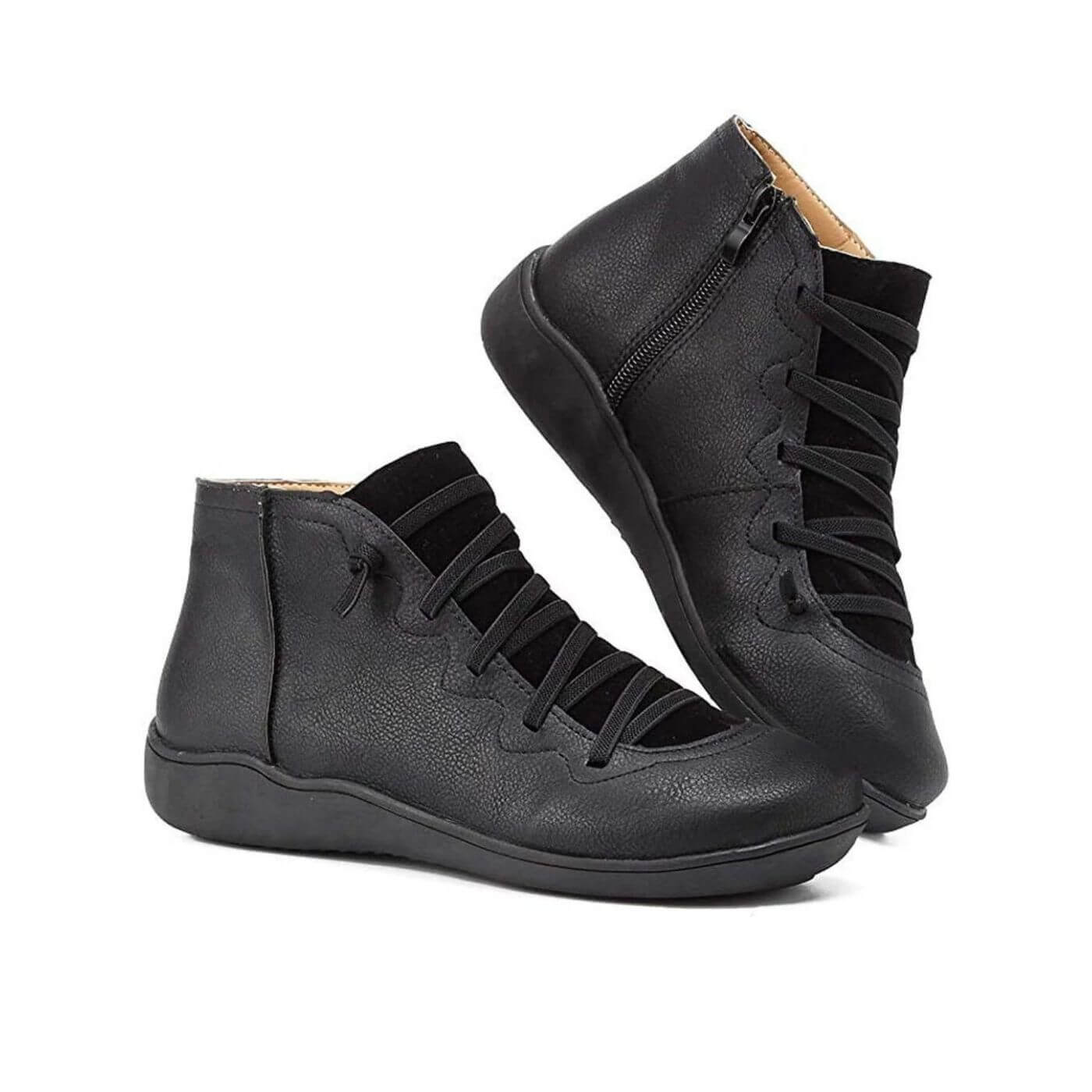 Bottes cheville confort élégantes pour femme