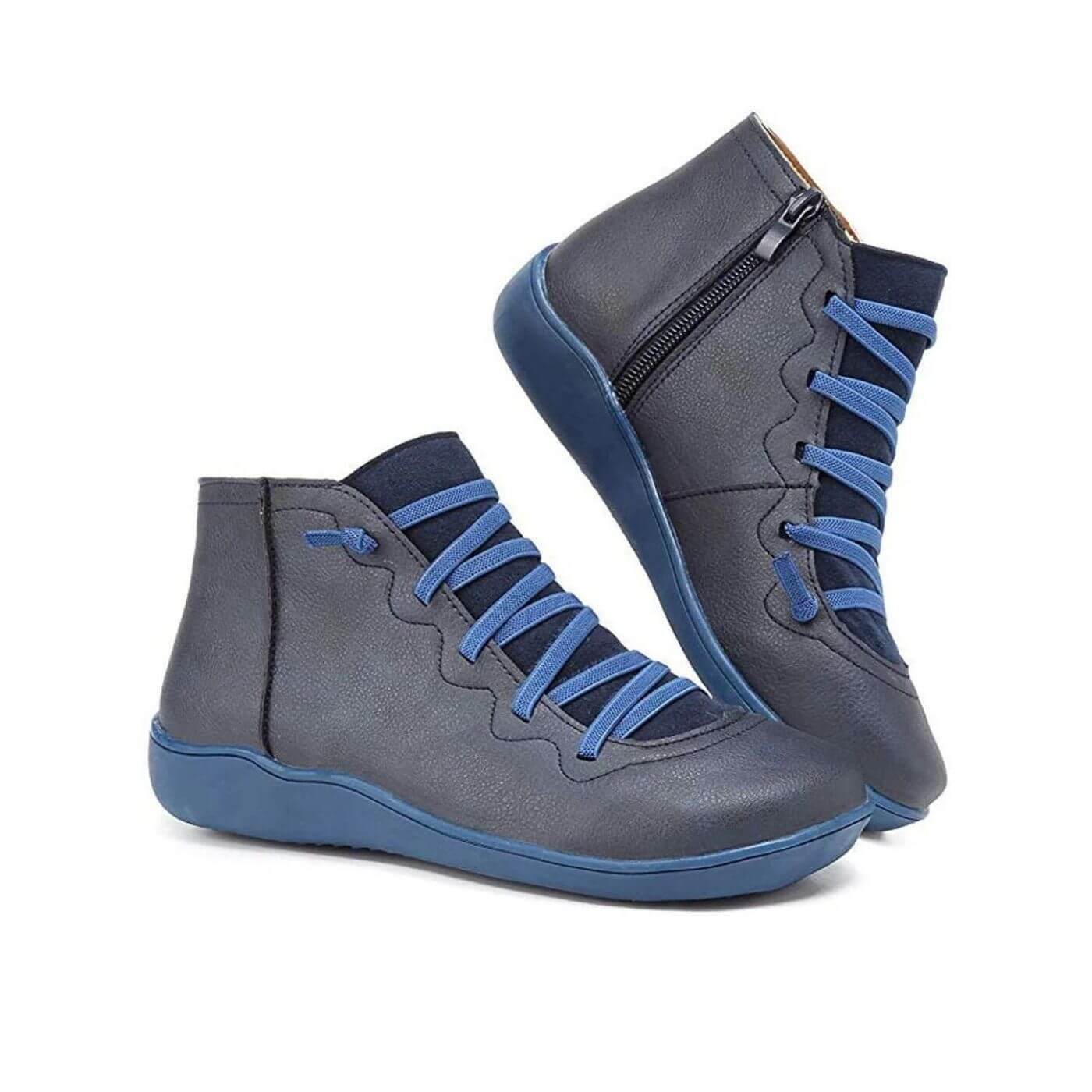 Bottes cheville confort élégantes pour femme