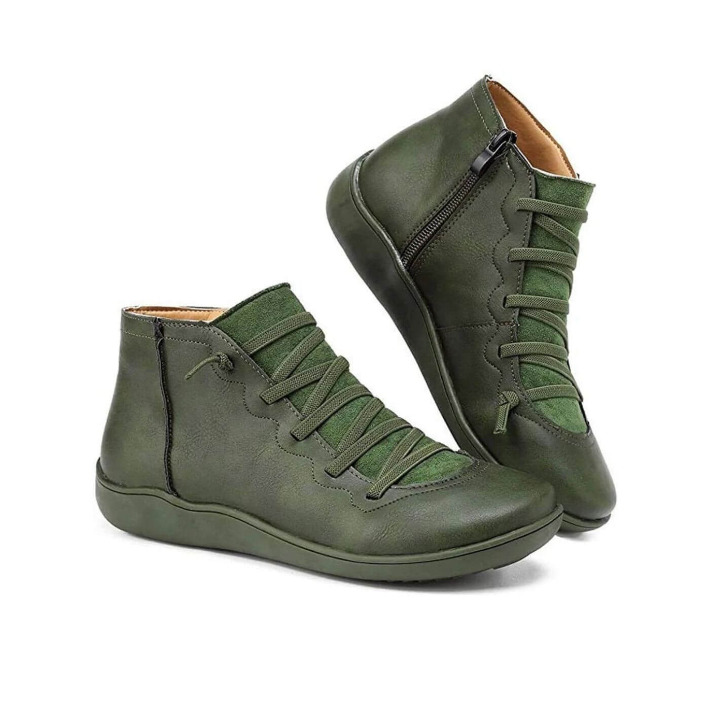 Bottes cheville confort élégantes pour femme