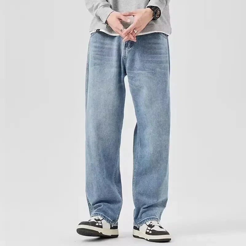 Jeans baggy rétro pour hommes | Décontracté