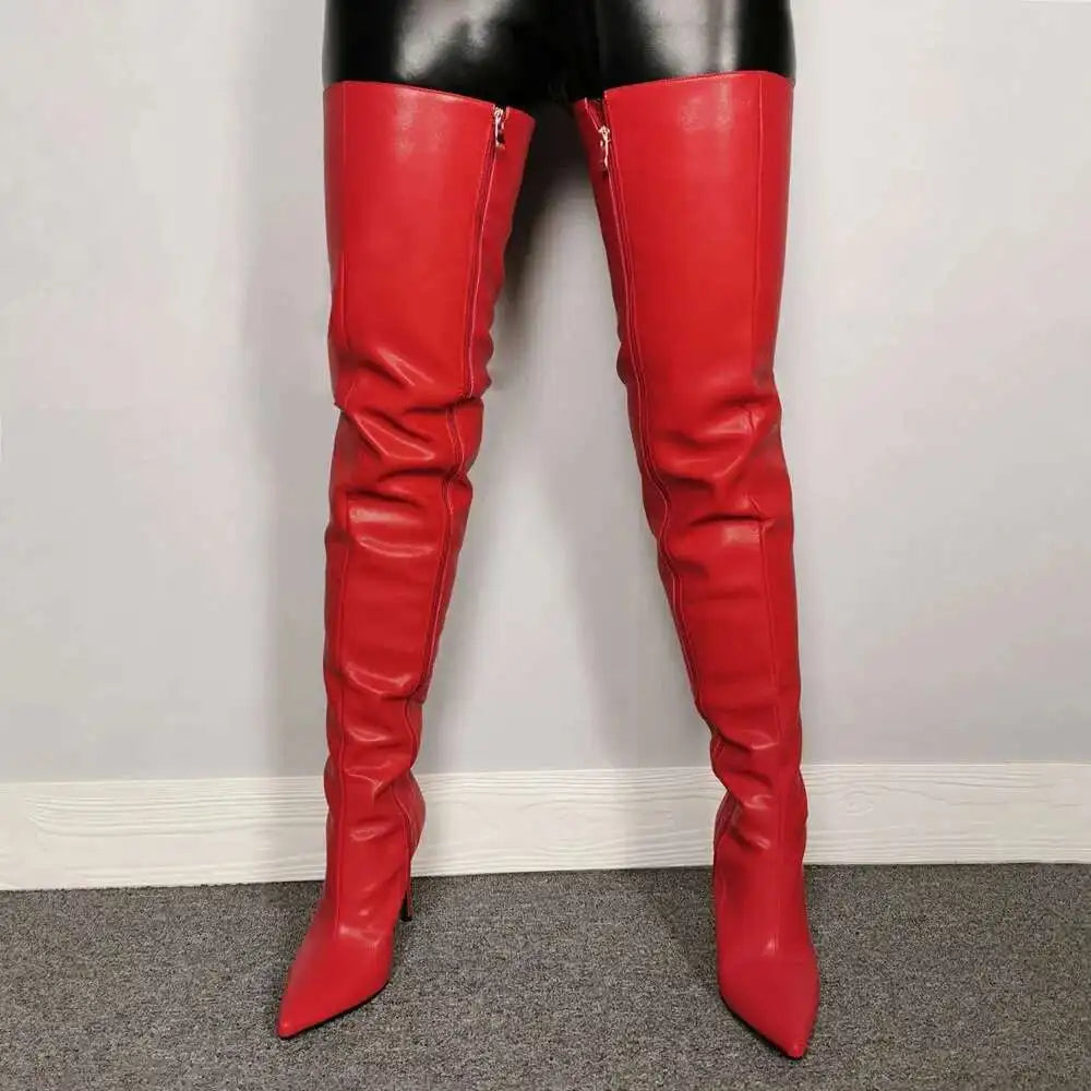 Cuissardes femme à talons hauts