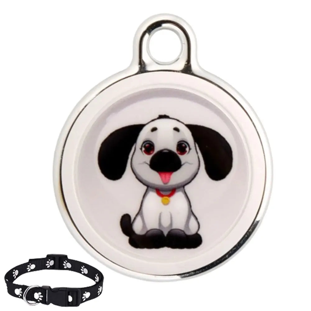 Mini Traceur GPS Étanche pour Chats Chiens – Suivi Intelligent Longue Distance Collier Compatible iOS Android