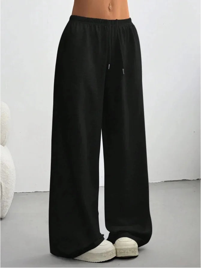 Wide-Leg Women's Sweatpants – Comfortable Loose Fit