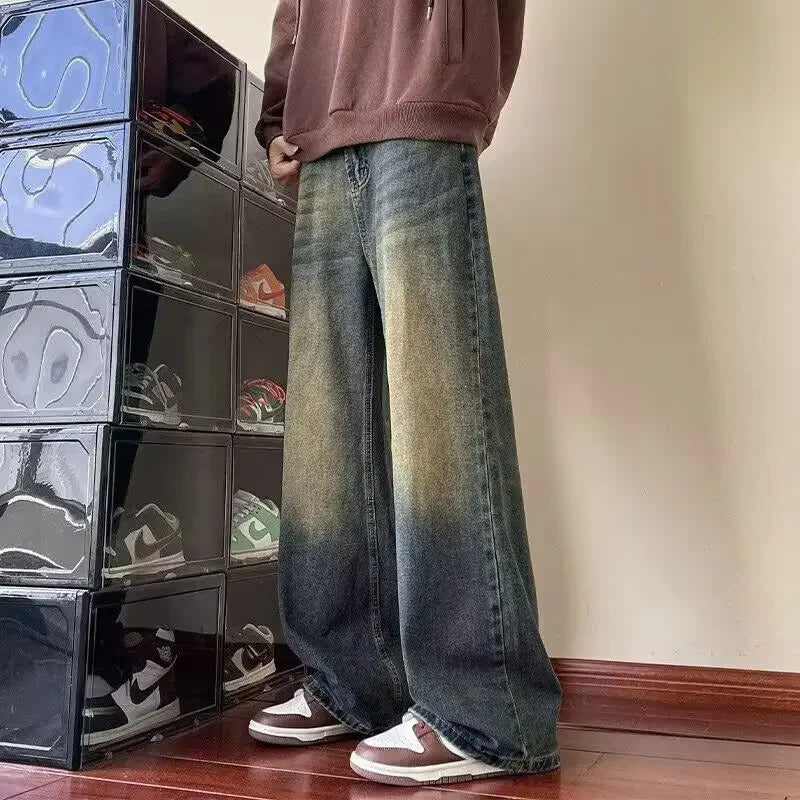 Jeans baggy rétro pour hommes | Décontracté