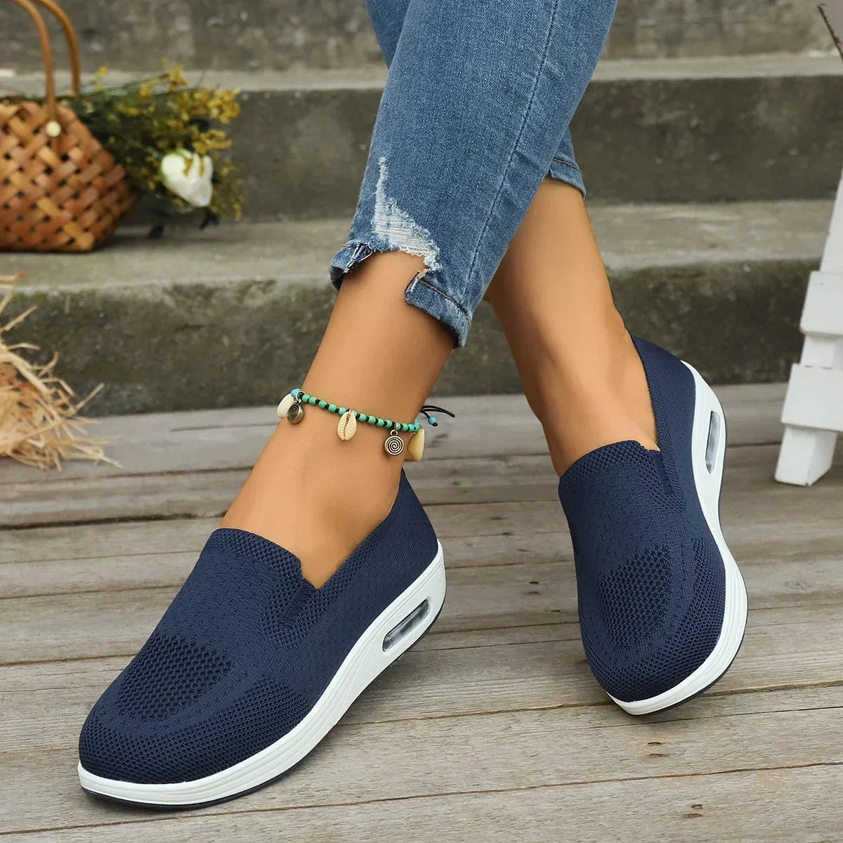 Chaussures de marche à enfiler pour femmes soutien au quotidien