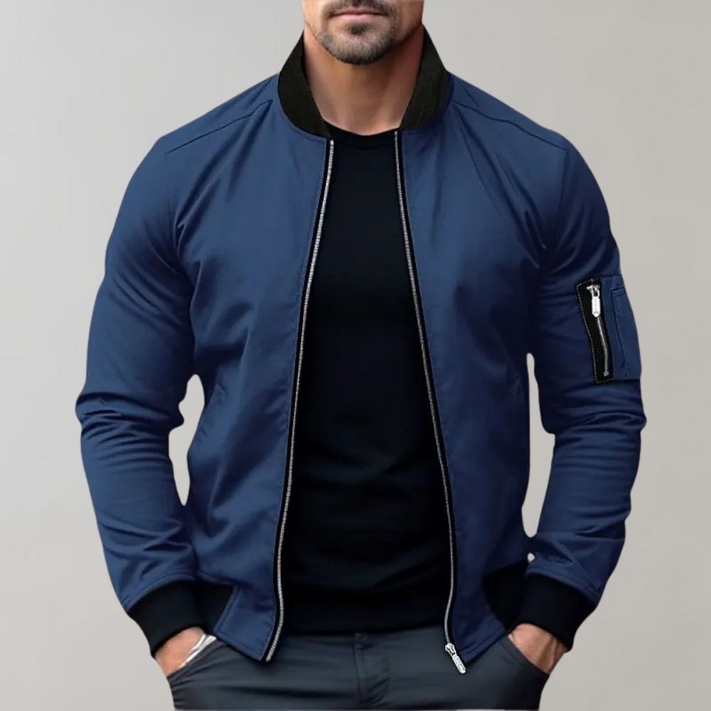 Blouson aviateur toutes saisons pour homme - Léger, respirant et élégant au quotidien