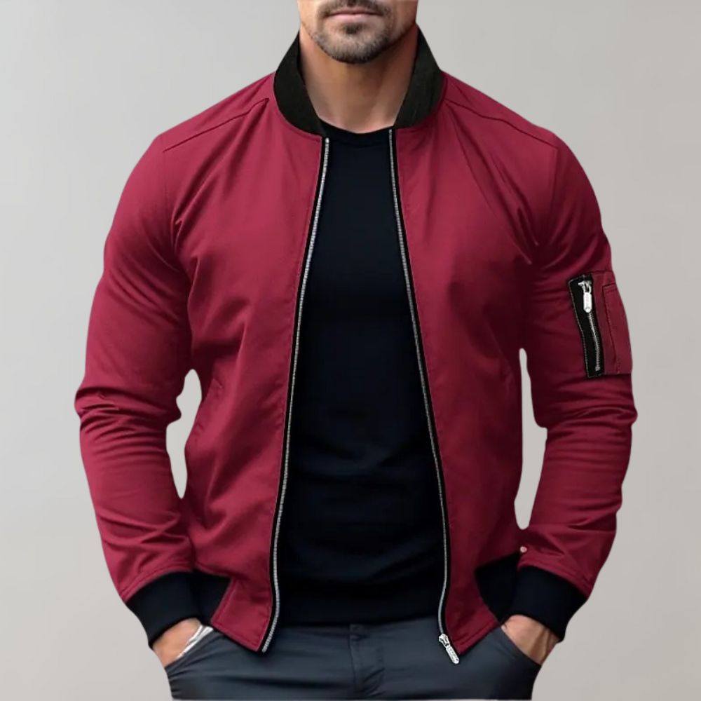 Blouson aviateur toutes saisons pour homme - Léger, respirant et élégant au quotidien