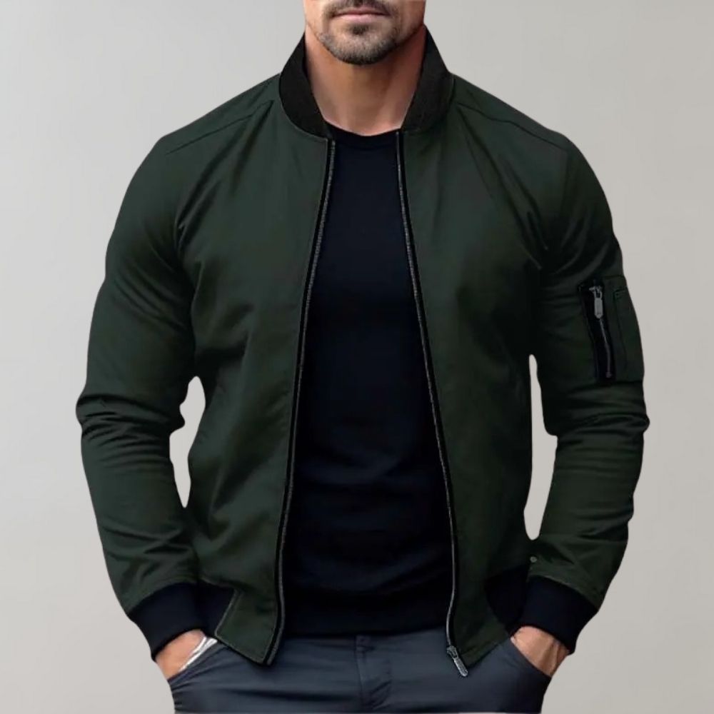 Blouson aviateur toutes saisons pour homme - Léger, respirant et élégant au quotidien