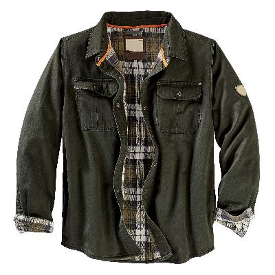 Giacca trucker da uomo in tessuto cerato – Resistente all’acqua e al vento