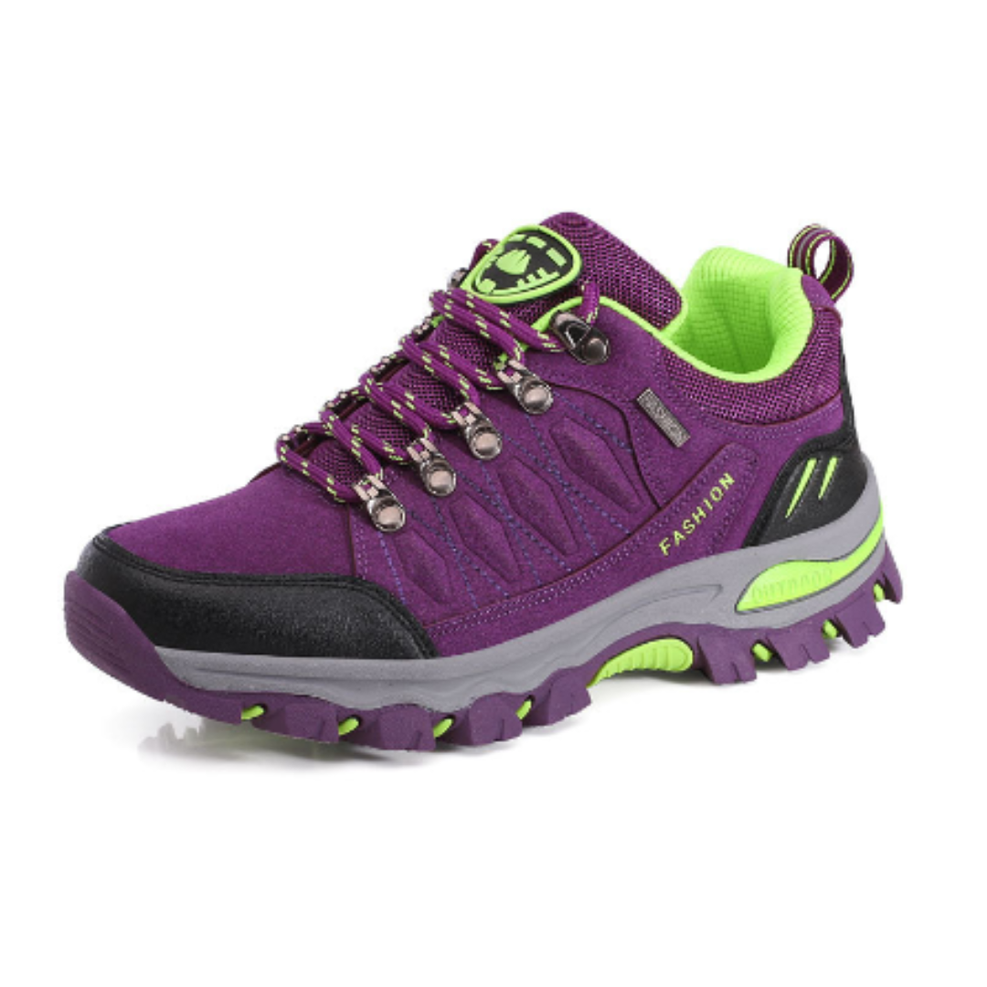 Chaussures à lacets toutes saisons avec semelle épaisse pour femme