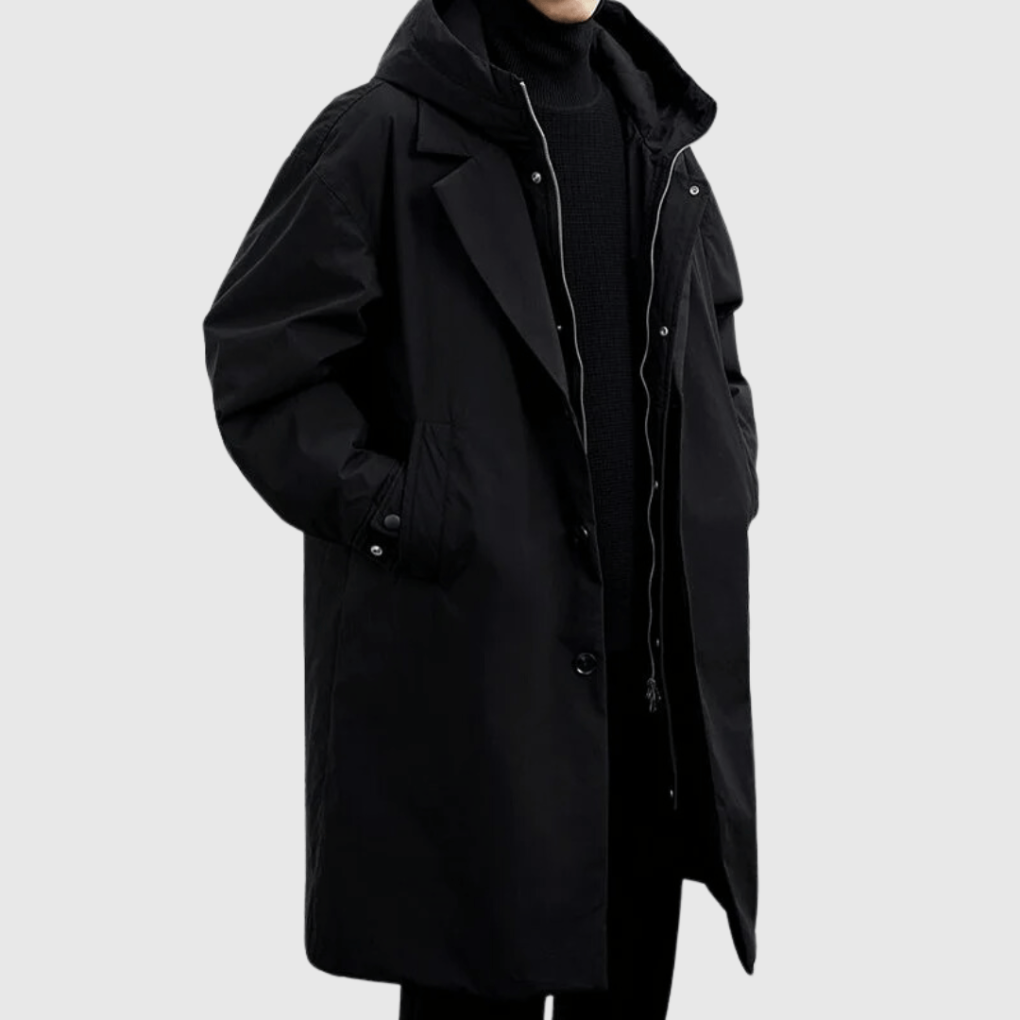 Imperméable Homme Toutes Saisons – Veste Légère Coupe-Vent à Capuche