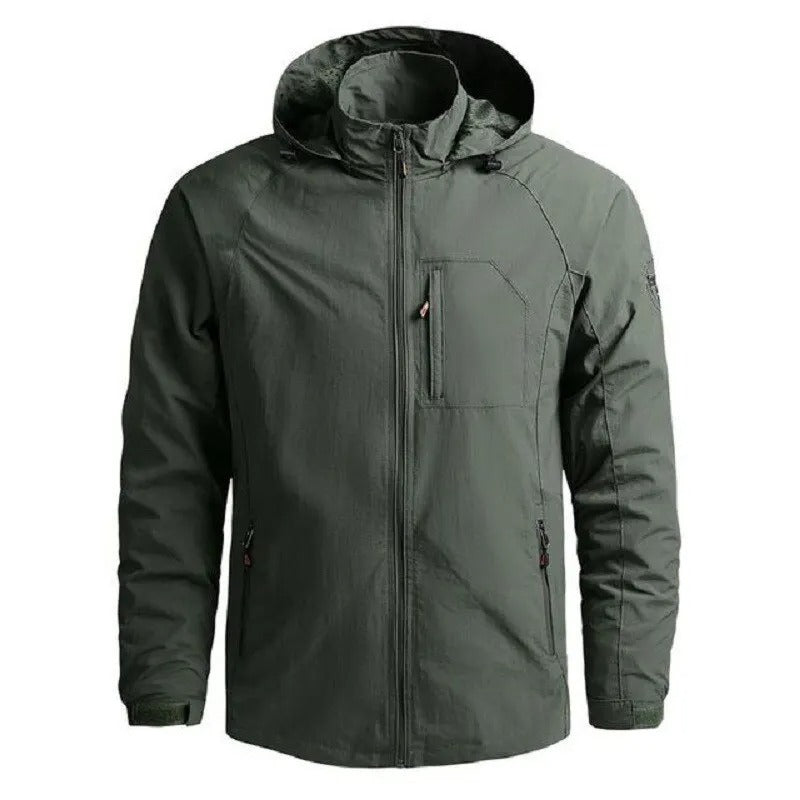 Veste Cargo Imperméable Légère pour Homme – Vêtement Décontracté Confortable