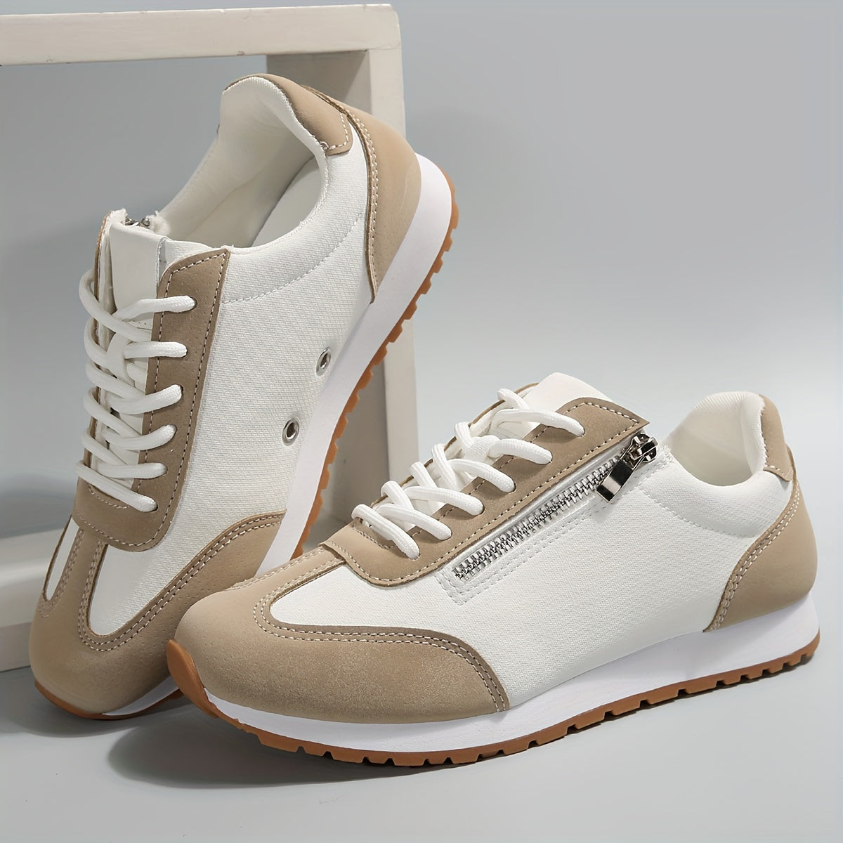 Baskets À Lacets Femme – Confort, Soutien Et Style Moderne