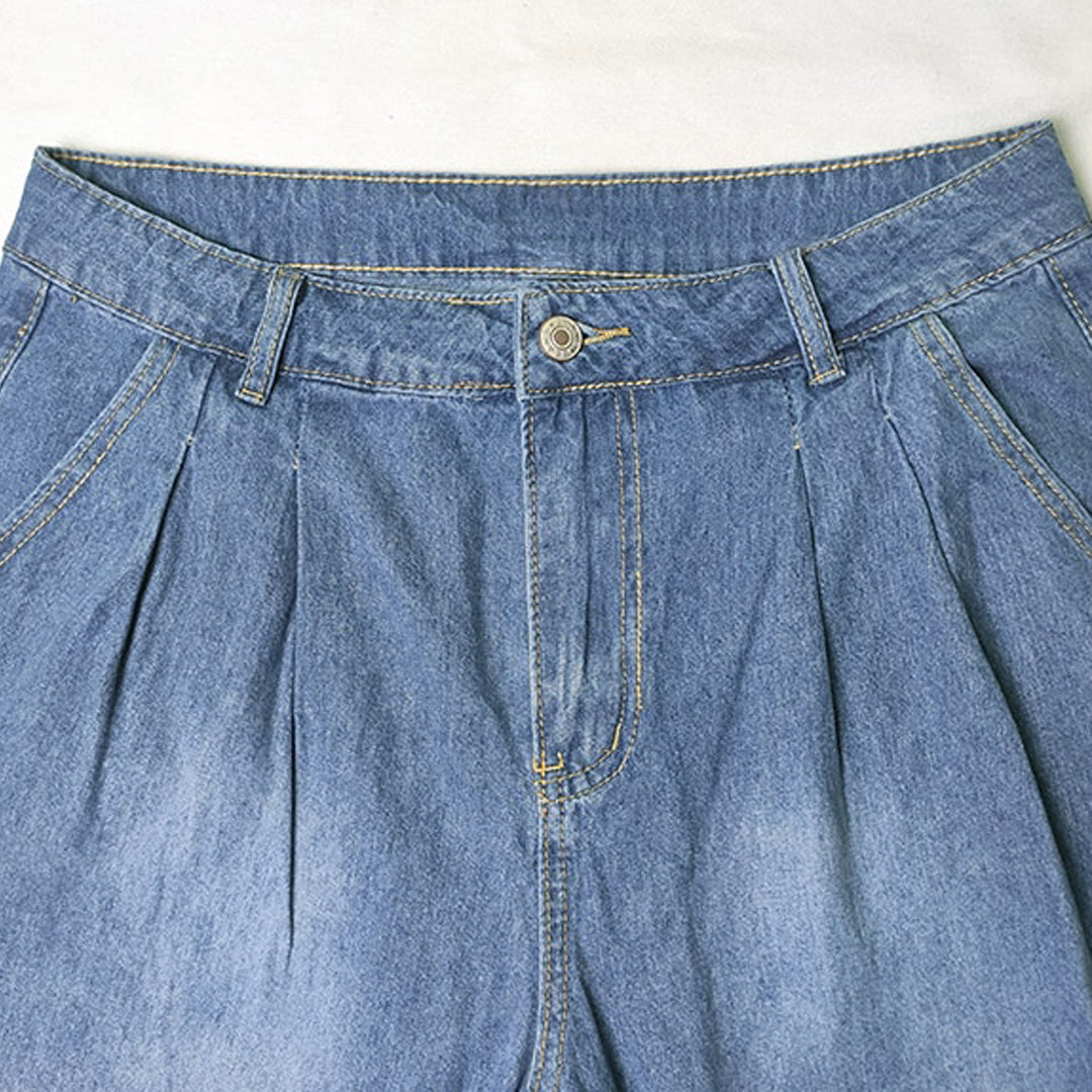 Jean Classique à Coupe Ample pour Femme – Idéal au Quotidien